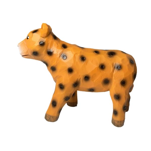 Resin Leopard Model Statue Bordpynt til Yoga Studios, Hoteller Moderne