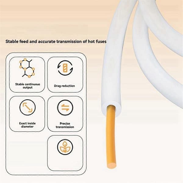 For Bambu Lab 2M PTFE Slange for 3D Printer for P1P, AMS,