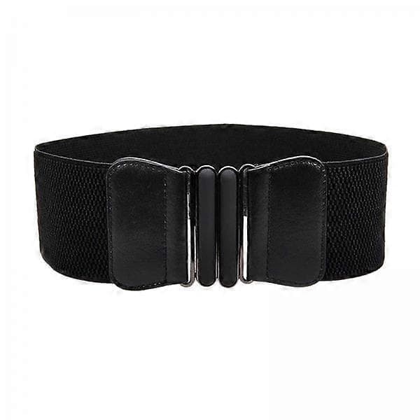 3-6pk Mote Kvinner Jenter Elastisk Stretch Spenne Bredt Midjebelte Midjebånd