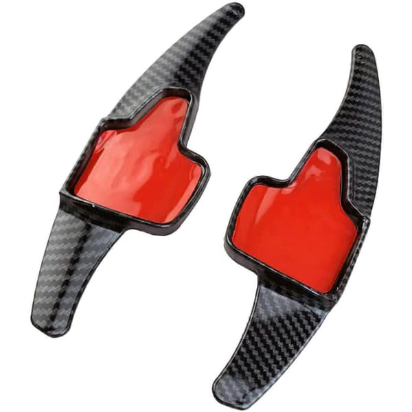 ABS Kulfiber Rat Gearskifte Paddle Shifter Udvidelse Form til Focus Interiør Tilbehør