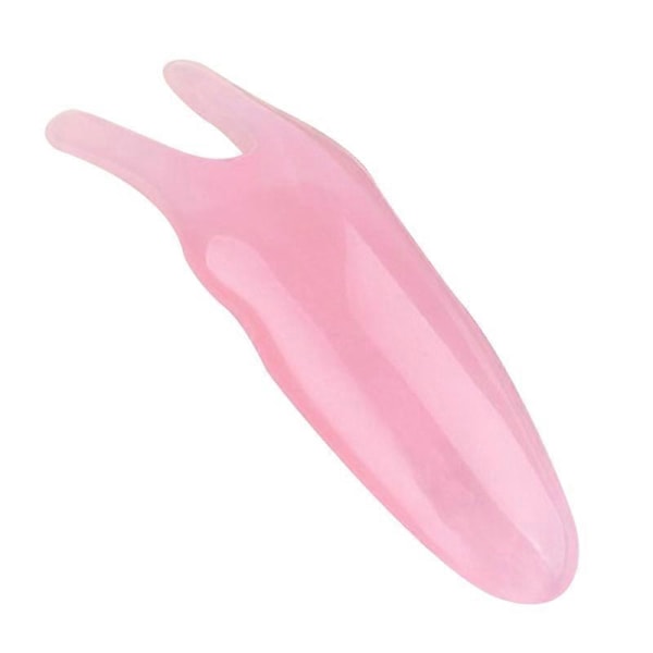 Gua Sha for Ansiktsverktøy Resin Guasha Brett for SPA Akupunkturterapi Y-formet Gaffelbehandling Nese Massasje Plate Verktøy