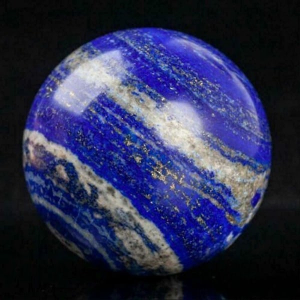 Luonnollinen 20mm sininen lapis lazuli -kvartsipallo, parantava pallo x1