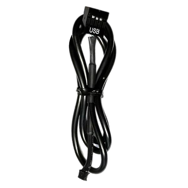 Til Amd Ryzen 7 Wraith Prism Led Rgb Cpu Køleventilator 3pin Til Usb Stik Kabel