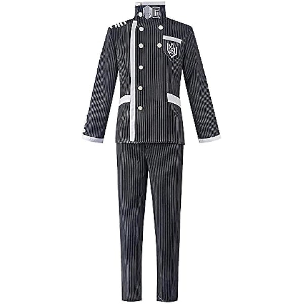 Saihara Shuichi Cosplay kostume skoleuniform komplet sæt outfit Halloween maskerade kostume til mænd XXL