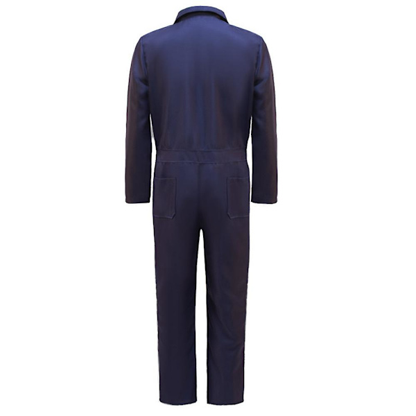 Män The Curse Of Michael Myers Cosplay Festdräkt Halloween Arbetskläder Jumpsuit Fancy Dress Up Presenter M