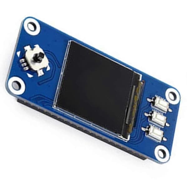 1,3-tommers IPS LCD-skjerm HAT for Raspberry Pi, 240x240 piksler, SPI-grensesnitt, for Raspberry Pi Zero/Zero W/Zero WH/2B/3B