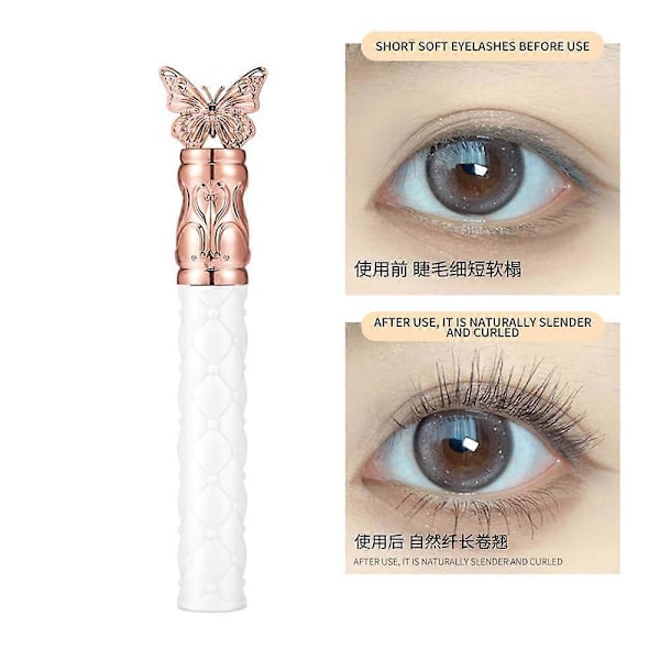 Fin børste sort mascara, til små og nedre øjenvipper, lille blød børste, ingen klumper, vandfast, udsøgt fyldig hele dagen