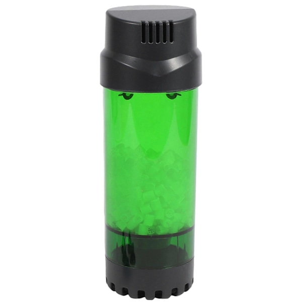 Akvarium Fisketank Fluidisert Bevegelig Sengefilter Boble Bio Media Filter med Luftstein og Svampfilter