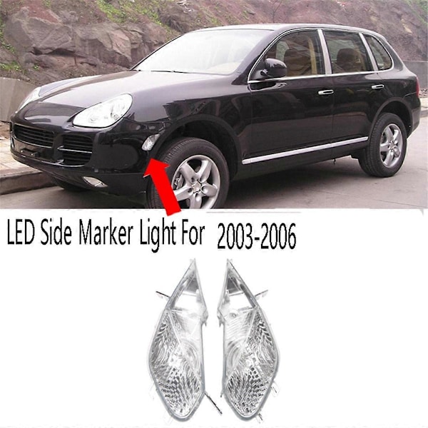 1 par LED sidemarkeringslys til 2003 2004 2005 2006