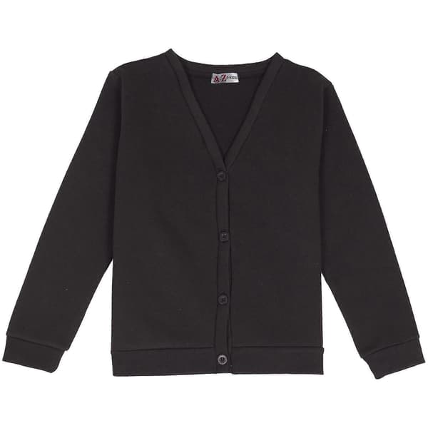 Flickor Barn Scouter Skoluniform Kofta Borstad Fleece Kofta