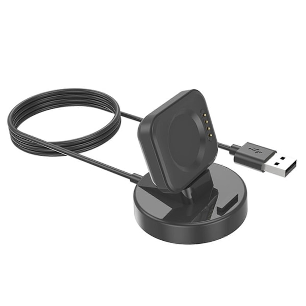 for Smart Watch USB-ladekabel Dataholder Strømlader Adapter Dock Mount Bracket Cradle Egnet for Watch 3/2/3 Svart