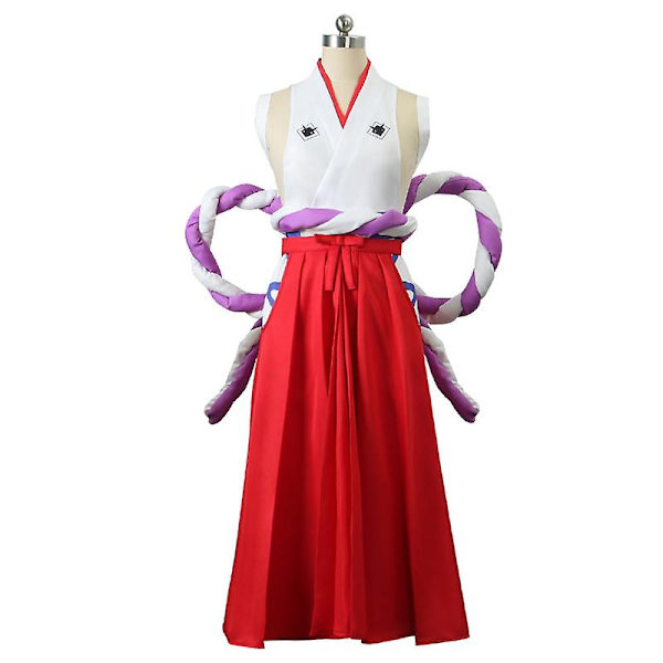 Anime One Piece Yamato Cos Suit Cosplay Ace Cosplay Kostyme Kaido Datter Nautical King Suit Dame Cosplay Klær Halloween S