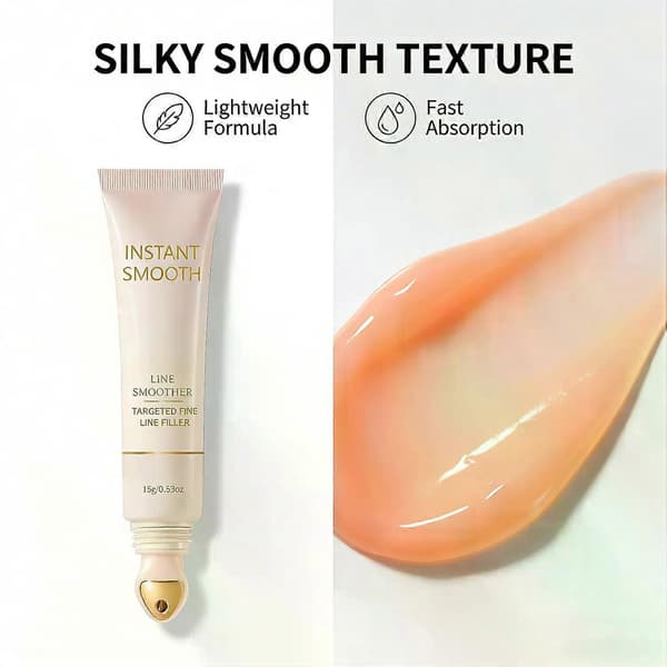 Line Smoother Ansigtsprimer Målrettet Fine Linjer & Poreminimerende Makeupbase, Hudfarvende 1pc