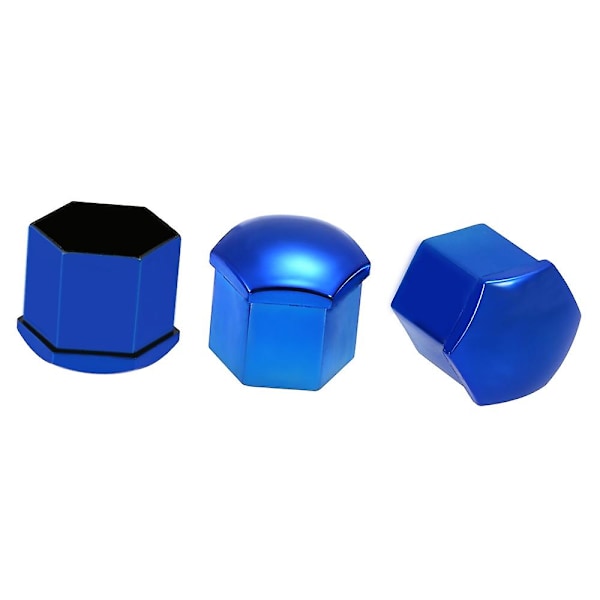 20 stk. Universelle 17 mm hjulmutterdeksler Lug Nut Caps Skruebeskytter