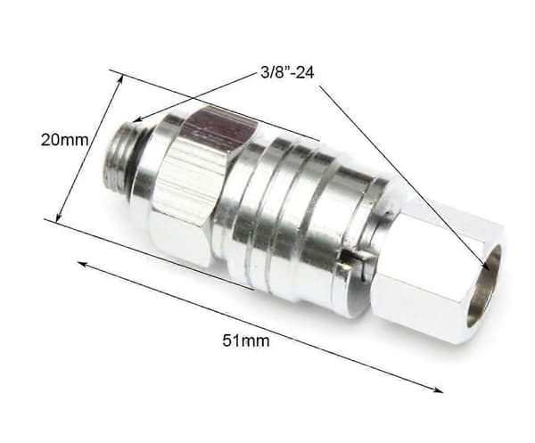 Dykking BCD Regulator Adapter LP Hurtigkobling Utløseradapter