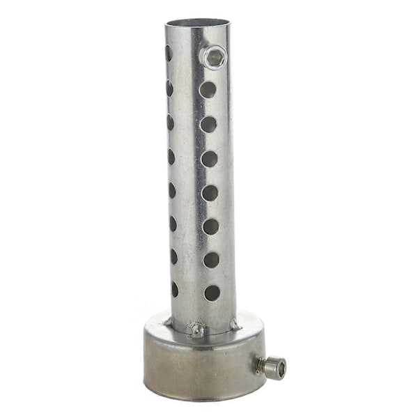 Silver Motorcykel Avgasrör Ljuddämpare Insats Baffel DB 48mm x 140mm