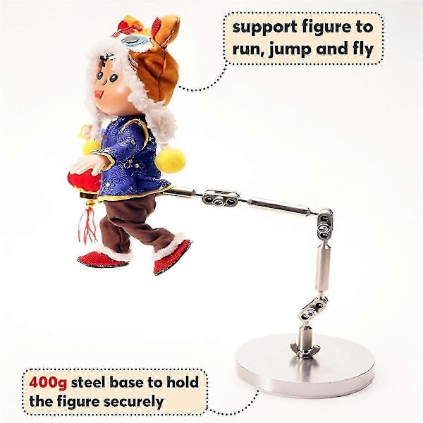 Stop Motion Animeringsrigg för Stop Motion Kit med 5 Anslutningar för att Stödja Din Karaktärsrörelse, Animationsstudioverktyg