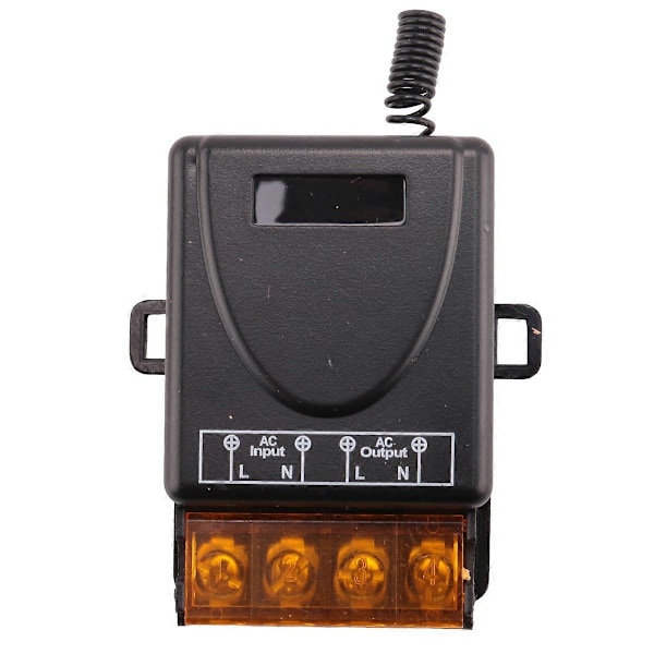 433MHz 220V Vesipumpun Kauko-ohjainkytkin 1Ch 30A Vastaanotinmoduuli ON/OFF Langaton RF Lähetin