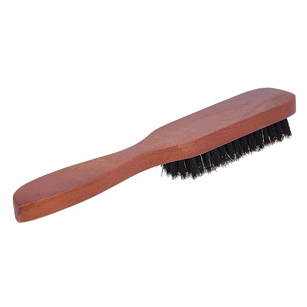 Herre Skægbørste Træ Mustache Kam Mandlig Barberbørste Multifunktionel Ansigtsbørste