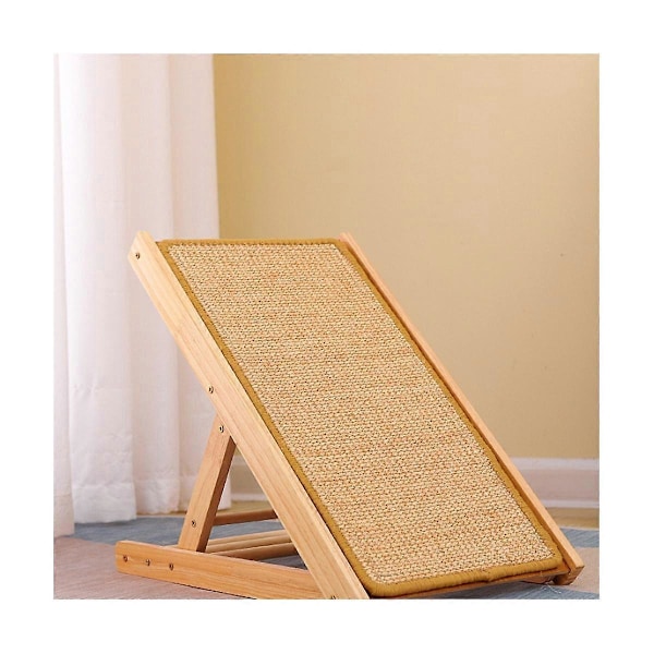 2-delt klorematte Sisal klorematte Klorematte for katter med teip klorematte 50 x 25 cm