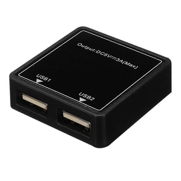 5V 3A Solcellepanel Stabilisator DIY Kit Solcellepanel Powerbank Dobbel USB Ladespenning Kontroller Regu