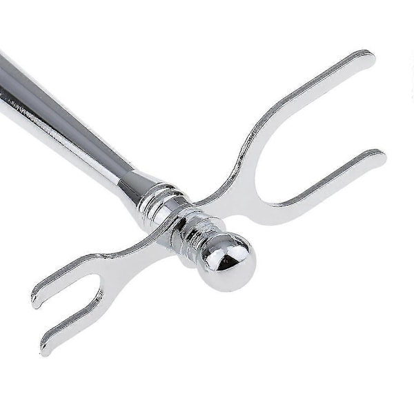 Deluxe Salon Dobbeltsidet Barberværktøjs Display Stand Rack Barberkostholder