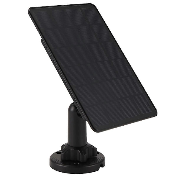 Vildtkamera Solpanel Kamera Solpanel Indbygget 5000mAh til Jagtkamera/Foderautomat