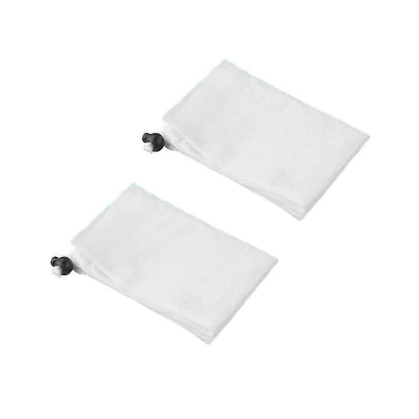 2-pack Poolfilterpåsar Damm Fläck Löv Samling Finmaskiga Påsar Inomhus Utomhus Pool P