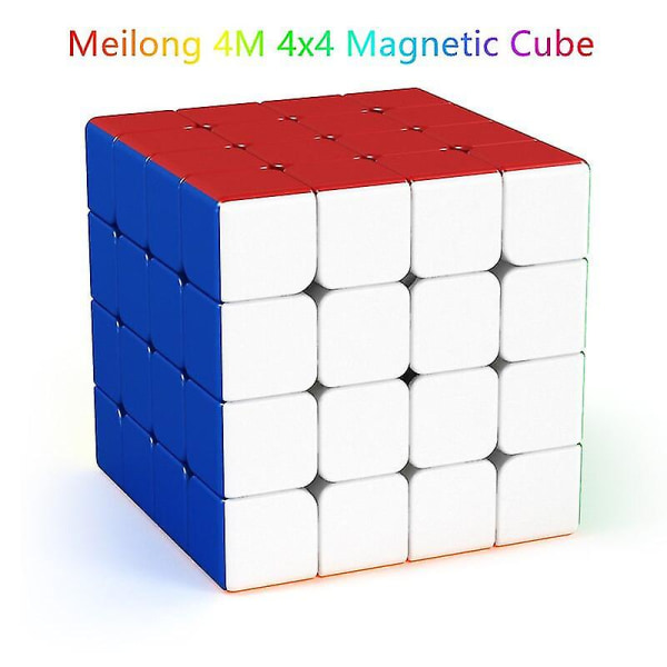 Magnetisk Rubiks kubepyramide Rubiks kube Magnetisk hastighetskube pedagogisk leke 4x4 Magnetic cube