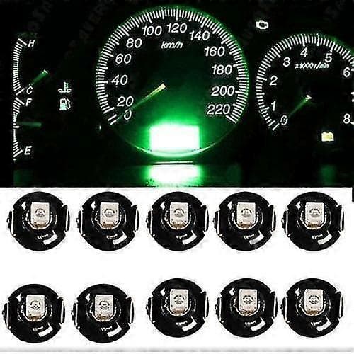 10 stk. T4.2 12V LED Pære Bilinstrument Dashboard Meter Panel Lys Lamper
