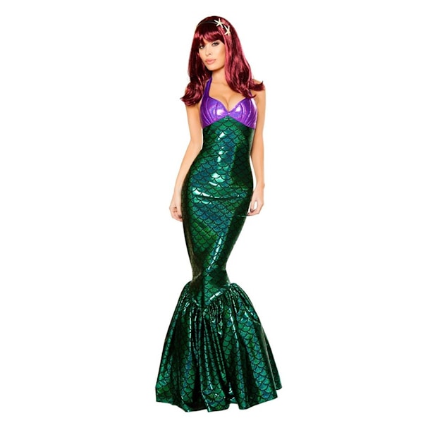 Halloween Mermaid Costume Cosplay Masquerade Costume style 5 XL