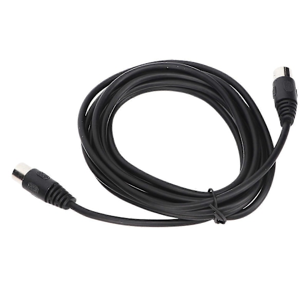 6 Pin Din Kabel Han til Han Plug and Play Lydsignalforbindelse Din Forlængerledning til Digital Enhed 3 Meter / 9,8ft