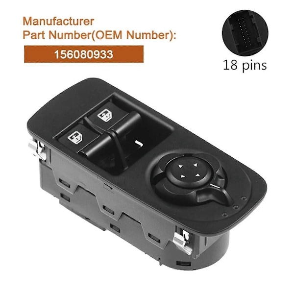 156080933 156085172 Bilrude Kontakt Bil Tilbehør til ALFA ROMEO Mito 955 2008-2018