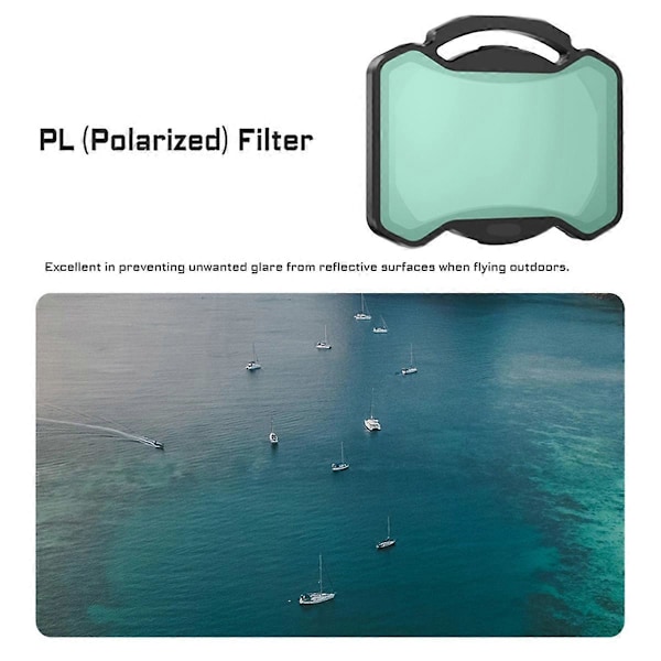 Polariser PL Filter Indfanger Livlige Himmelstrøg og Landskaber