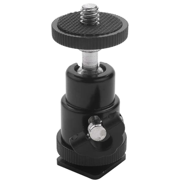 Mini Kulehode [] Med Blitssko Adapter 1/4 Tomme Små Kulehoder Lett Svingbar -ballhea
