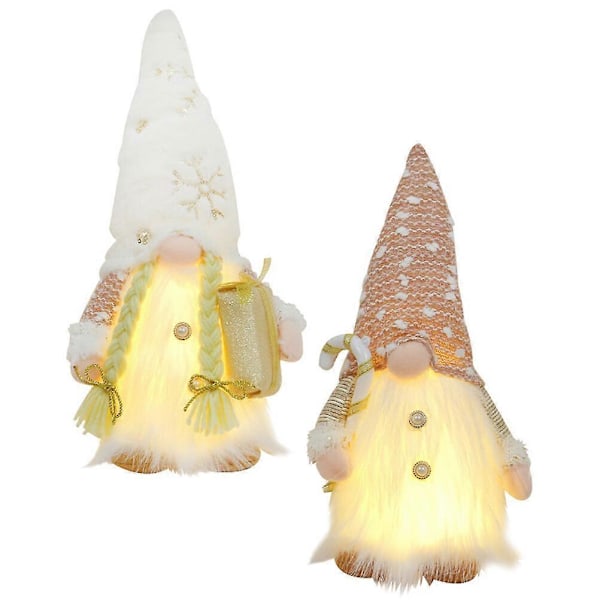 Jul Tomte LED Tomte Dekoration Jul Tomte Prydnad Juldekoration
