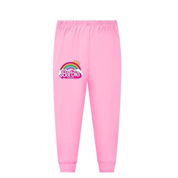 Barbie filmtrykk Barn jenter Pysjamassett Pink 11-12 Years