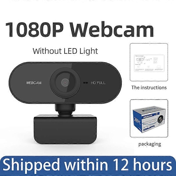Mini 4K Webkamera USB Datamaskin 2K Webkamera For PC Laptoper Direktestrømming Full HD 1080P Webkamera For Arbeid Med Mikrofon Stativ
