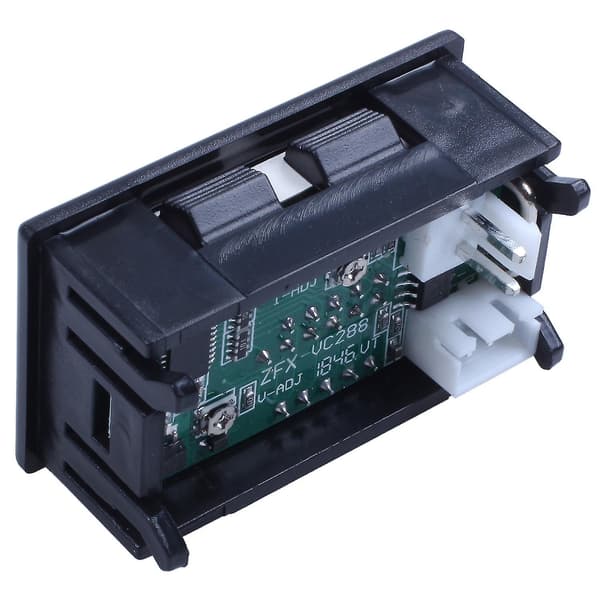 Dc0-100v 10a Led Dc Dobbelt Display Digital Spenningsstrømmålerhode Med Finjustering