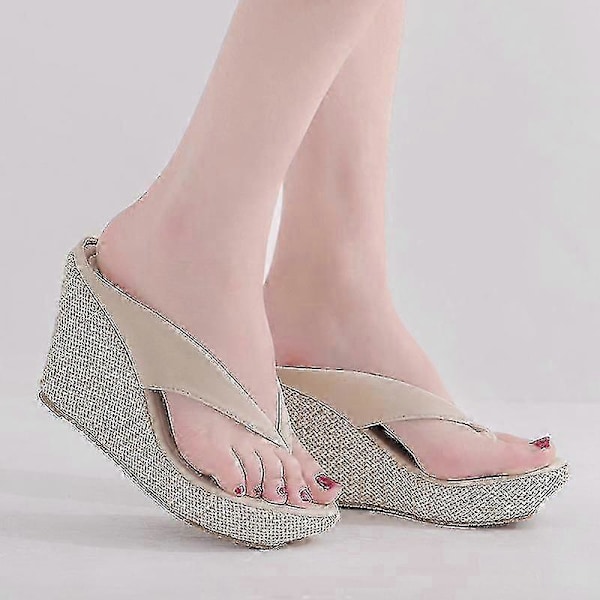 \"Wedges Flip Flops til Kvinder, Casual Sandaler, Hjemmesko, Moderne Skridsikre Flip Flops\"