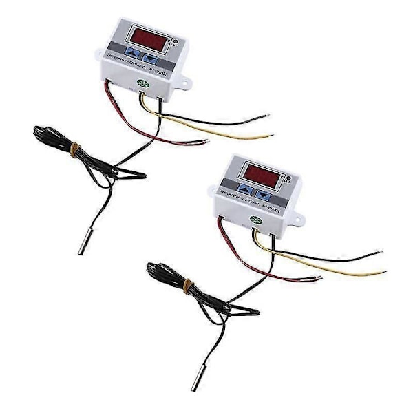 12V Digital LED Temperaturregulator Termostat Kontrol Switch