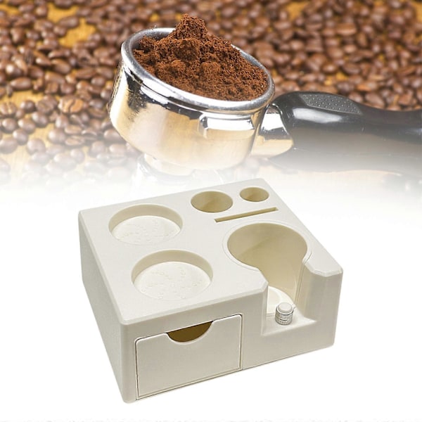 Kaffe Tamperstation Halkfri för Bar Kök Espressomaskin Tillbehör
