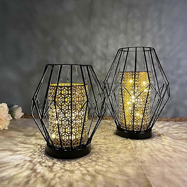 Udendørs Havelampe Smedejern Hul Led Lampe Hul Projektionslampe