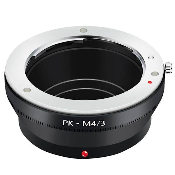 Pk-/3 Adapterring Til Pk Objektiv Til Micro 4/3 M43 Kamerahus Til -D E-M5 E-Pm2 E-Pl5 Gx1 Gx7 Gf5 G5 G