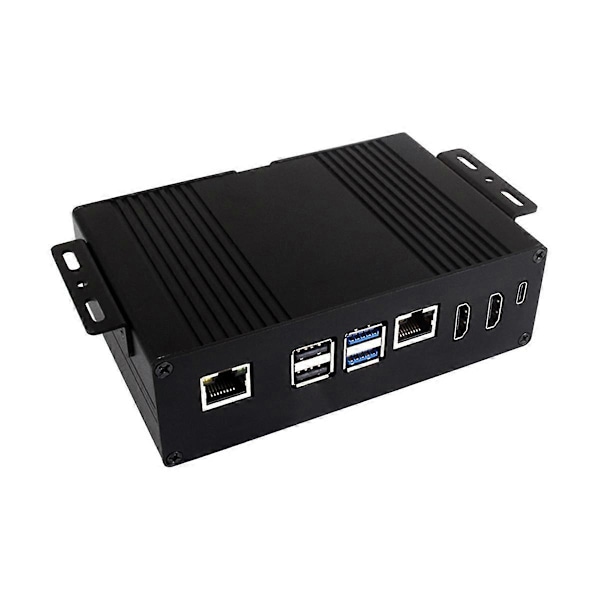 Multifunktionelt Mini-Computer Kit Designet til 5, Aluminium Alloy Kabinet til PCIe Adapter A