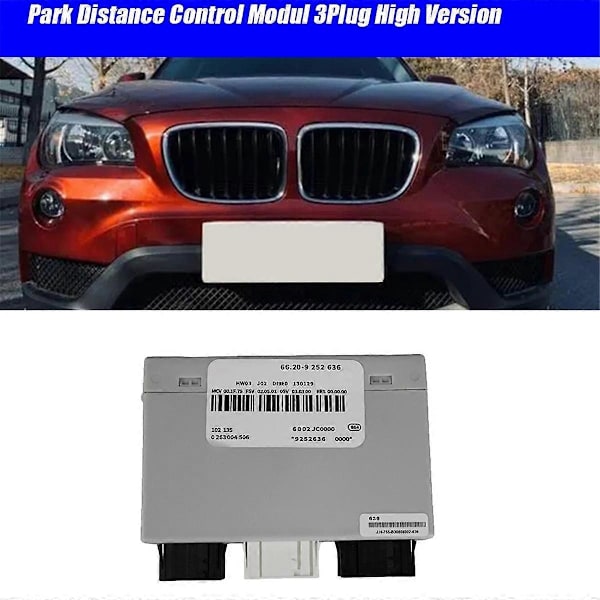 66209252636 Parkeringssensorstyrenhet för X1 E84 2009-2015 3-stifts Hög Version Parkeringskontrollenhet 9252636