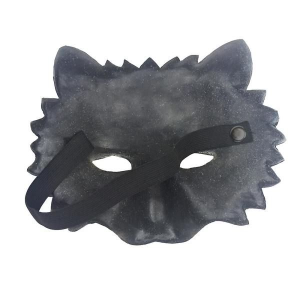 Løvemaske Halvt ansigt Dekorativ forsyning Holdbar 3d til Halloween maskerade Pu Skum Løvemaske Voksenkostume Festartikler PUM20005-5