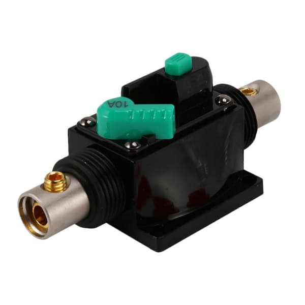 Inline manuel nulstillingsafbryder bilstereo audio 12v/24v/32v - 10a