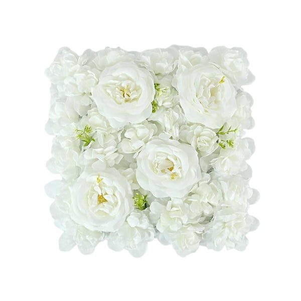 Konstgjord Blomsterväggpanel Fotobakgrund DIY Alla Hjärtans Dag Dekorationer för Hemfest Evenemang Scendekor