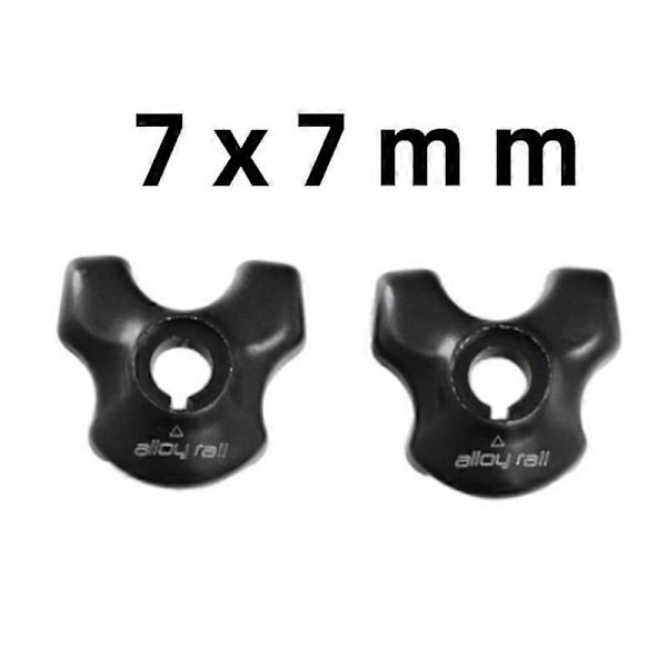 Polkupyörän satulatolpan kiinnike hiilikuitusatulakiskoadapterille 7x7mm polkupyörän satulatolpan putki soikeat / pyöreät pidikkeet pyöräilytarvikkeet